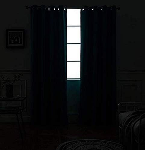 Yakamok Blackout Curtains Room Darkening Thermal Insulated Grommet top Window - Image 2