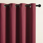 Joydeco Blackout Curtains for Bedroom 84 inch Long 2 Panels, Thermal Insulated - Image 2
