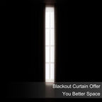 LEMOMO Brown Thermal Blackout Curtains/52 x 72 Inch/Set of 2 Panels Room - Image 3