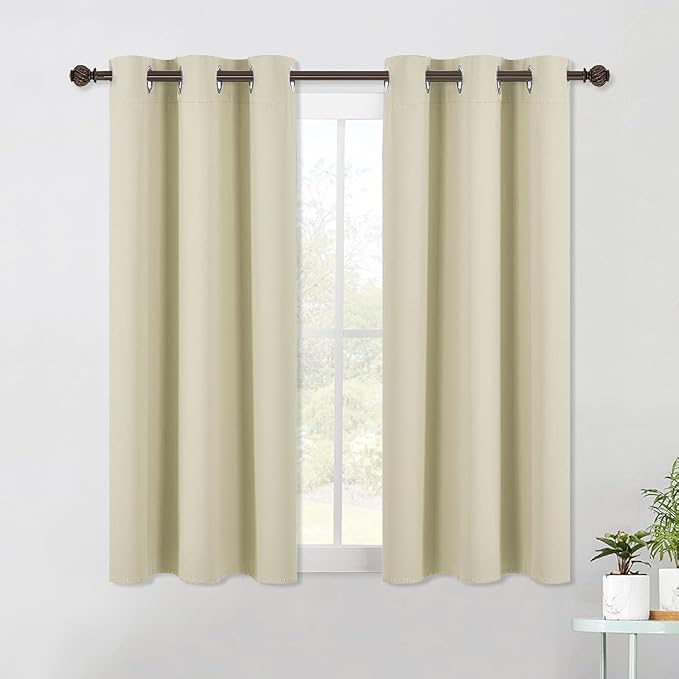 NICETOWN Room Darkening Draperies Window Curtain Panels, Thermal Insulated by NICETOWN
