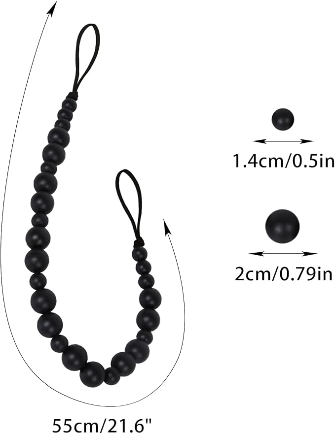 4 Pieces Wood Bead Curtain Tieback Boho Curtain Tiebacks Curtain Holdbacks - Image 5