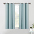 NICETOWN Modern Blackout Curtains Noise Reducing, Sky Blue, 2 Panels, W42 x L54 by NICETOWN
