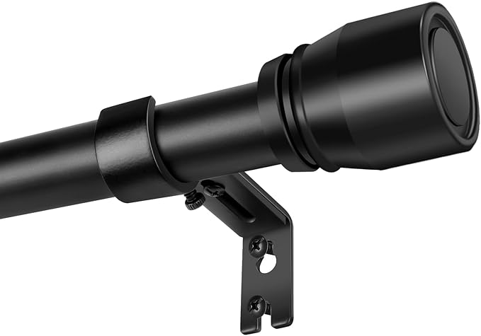 1” Diameter Curtain Rods Itself is 30 to 240 inch 1 Pack Fit 30-234 inch Window by Unknown