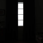Yakamok 100% Blackout Thermal Insulated Grommet Curtains, Noise Reducing - Image 8