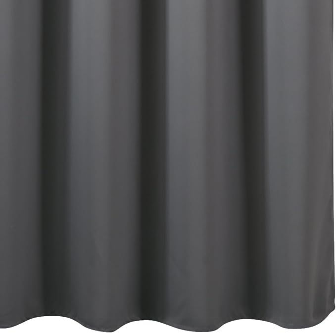LEMOMO Blackout Curtains 66 x 72 Inch Long Frost Grey Curtains Set of 2 Panels - Image 8