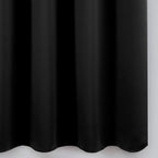 LEMOMO Blackout Curtains 52 x 120 Inch Long Black Curtains Set of 2 Panels Room - Image 8
