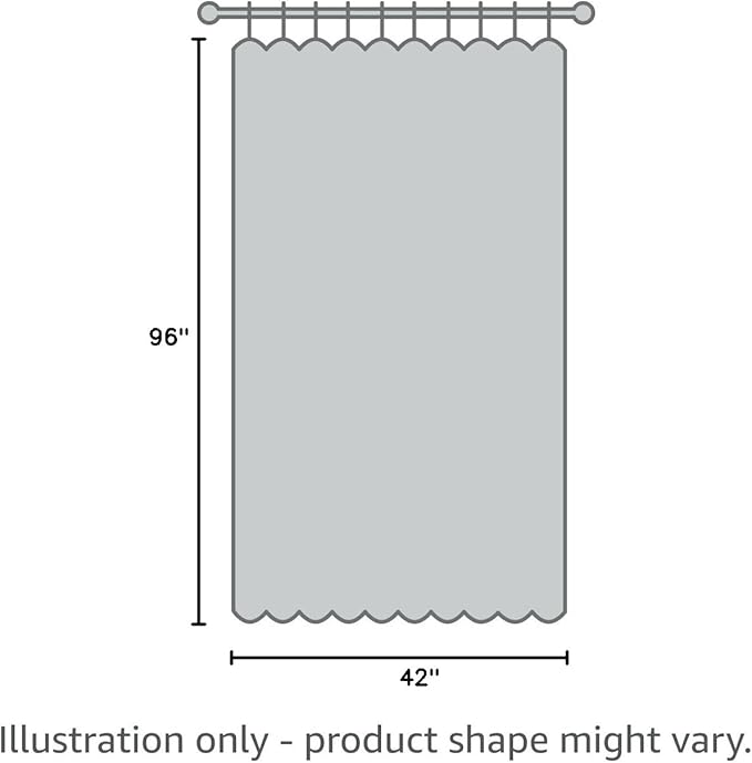 Simplebrand Light Grey Sheer Curtains 96 Inches Long, Light Filtering Silver - Image 9