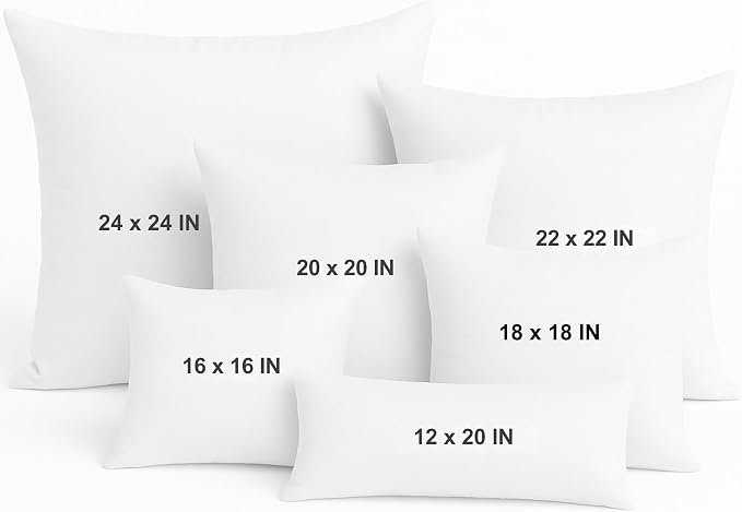 LANE LINEN 16x16 Throw Pillow Insert - Image 8