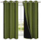 NICETOWN 100% Blackout Short Curtains by NICETOWN