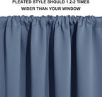 RYB HOME Short Blackout Curtains - Image 6