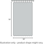 MIULEE Linen Texture Curtains for Bedroom Solid 100% Blackout Thermal Insulated - Image 8