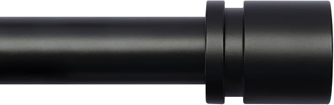 Byondeth Curtain Rods for Windows 16 to 88 Inches Adjustable Length 1 Inch by Byondeth