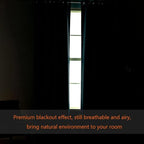 H.VERSAILTEX Blackout Curtains for Sliding Glass Door Room Divider Curtains - Image 5