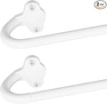 TVWOO 2 Pack Wrap Around Curtain Rods, 5/8 Inch Adjustable Blackout Curtain Rod by TVWOO