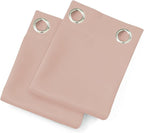 LEMOMO Blush Thermal Blackout Curtains/42 x 95 Inch/Set of 2 Panels Room - Image 9
