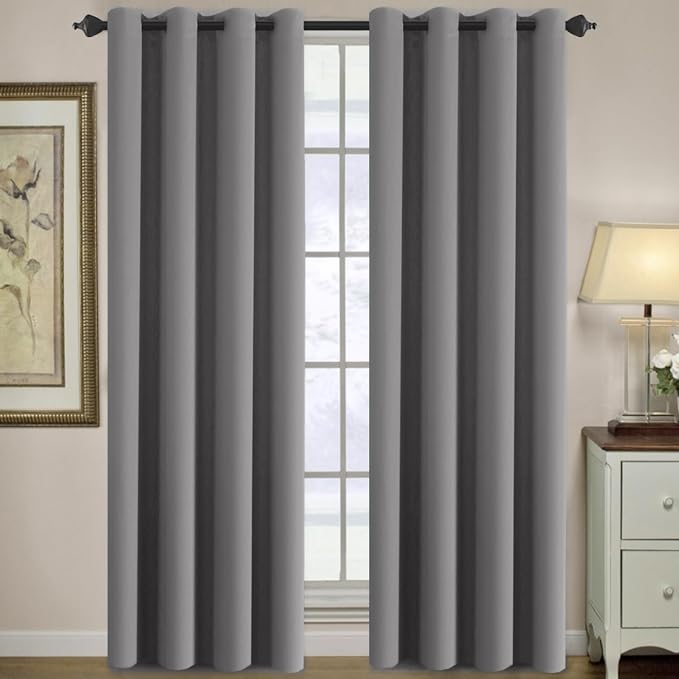 H.VERSAILTEX Blackout Curtain for Living Room Thermal Insulated Window by HVERSAILTEX