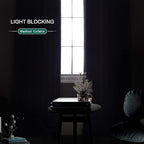 Joydeco Blackout Curtains for Bedroom 84 inch Long 2 Panels, Thermal Insulated - Image 4