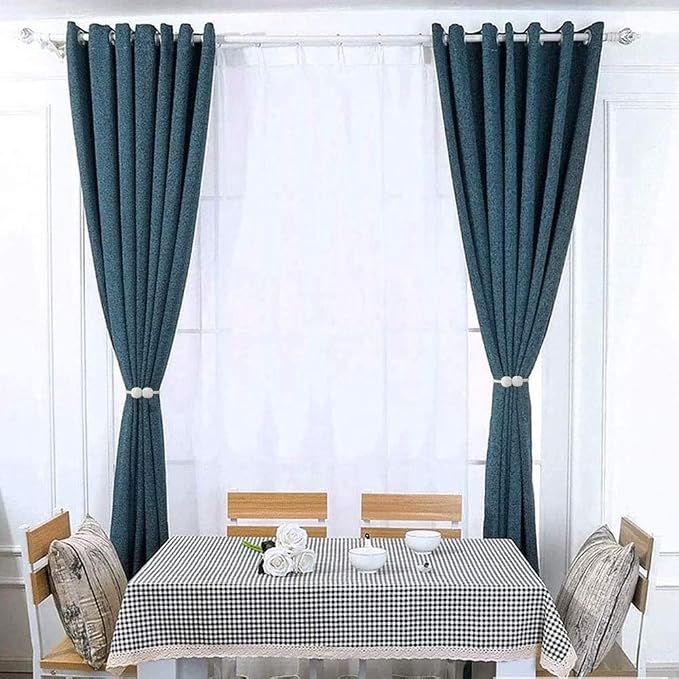 Melaluxe 2 Pack Magnetic Curtain Tiebacks, Decorative Curtain Holdbacks - Image 5