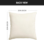 AVOIN colorlife Home Sweet Home Spring Summer Flowers Yellow Throw Pillow Covers - Image 6