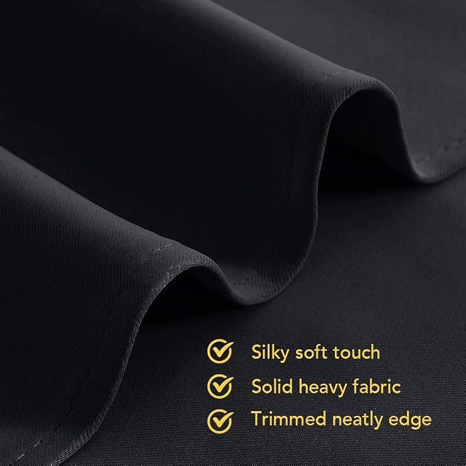 NICETOWN Blackout Draperies Window Curtain Panels, 42 inches by 80 inches - Image 5