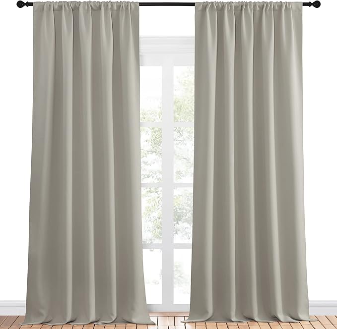 NICETOWN Blackout Curtains for Living Curtains, Room Darkening Window Curtain - Image 2