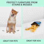 Reversible Loveseat Sofa Covers Couch Cover Furniture Protector - Image 5