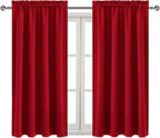 DWCN Christmas Blackout Curtains Thermal Insulated Energy Saving Bedroom and - Image 9