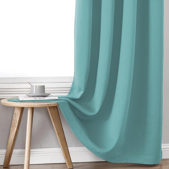 ChrisDowa 100% Blackout Curtains 72 inch Long - Image 7