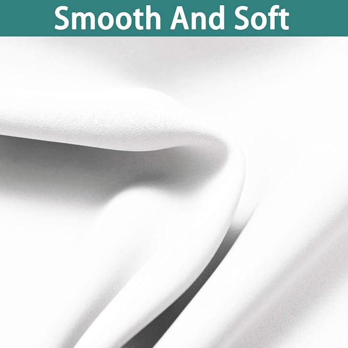 Yakamok 100% Blackout Curtains 108 Inches Long, 2 Thick Layers Thermal - Image 7