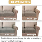 H.VERSAILTEX High Stretch Couch Cushion Covers, Chair Sofa Seat Slipcovers - Image 3
