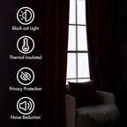 MIULEE Velvet Curtains 108 inches Long - Image 4
