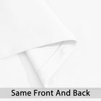 Yakamok Pure White Curtain for Living Room Sliding Glass Door Vertical Blind - Image 5
