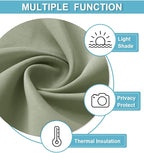 RYB HOME Blackout Curtains for Bedroom Living Room 63 inches Long, Thermal - Image 5