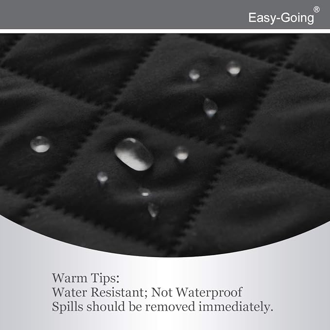 Easy-Going Recliner Sofa Slipcover Reversible Sofa Cover Water Resistant Couch - Image 3