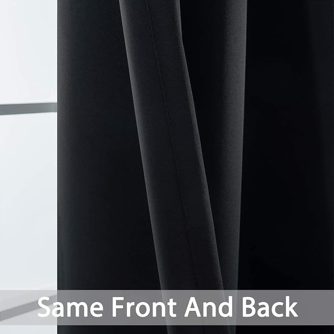 Yakamok Blackout Curtains Room Darkening Thermal Insulated Window Panels - Image 4