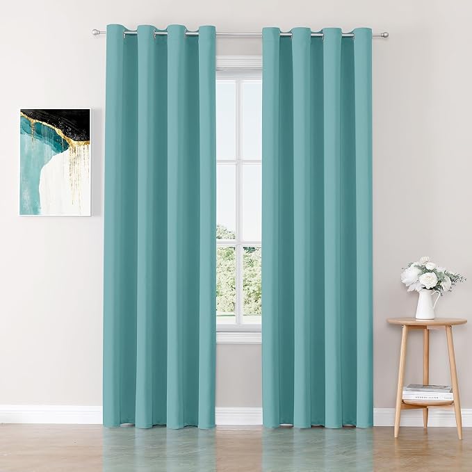 ChrisDowa Blackout Curtains 80 inches Long by ChrisDowa