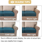 H.VERSAILTEX Super Stretch Couch Cushion Covers Sofa Cushion Slipcovers - Image 3