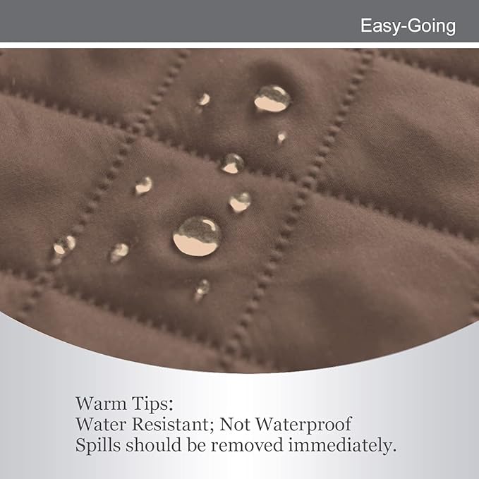 Easy-Going 4 Seater Sofa Slipcover Reversible Sofa Cover Water Resistant Couch - Image 4