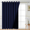 Yakamok 100% Blackout Thermal Insulated Grommet Curtains, Noise Reducing by Yakamok