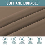 H.VERSAILTEX Blackout Patio Curtains 100 x 96 Inches - Image 4
