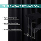 NICETOWN Cold Blocking 100% Blackout Curtains, Durable Black Lined Blackout - Image 6