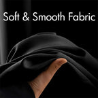 MIULEE Blackout Curtains Room Darkening Thermal Insulated Drapes Solid Window - Image 3