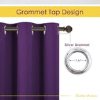 NICETOWN Thermal Insulated Blackout Draperies Curtains, Triple Weave Home - Image 2