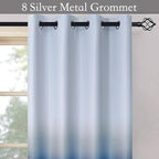 SimpleHome Ombre Curtains 52 x 63 Inch - Image 2