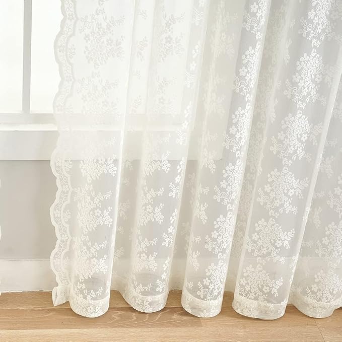 YJ YANJUN Vintage Lace Curtains - Image 5