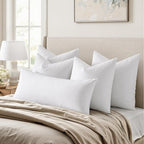MIULEE Feather Pillow Insert 14x22, Decorative Down Feather Fluffy Throw Pillow - Image 3