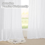 RYB HOME Semi Sheer Curtains - Image 5