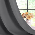 NICETOWN Blackout Window Curtains 70" L, 2 Panels, 34 inch, Grommet Top Room - Image 6