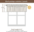 Chyhomenyc Chocolate Sheer Valances - Image 4