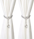 SUQ I OME 1 Pair of Luxury Pearl Beaded Magnetic Curtain Tieback and Holdback by SUQIOME